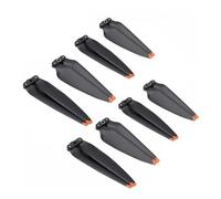 Compatibile con 3 eliche drone 8747F CW CCW, pezzo più piccolo, rumore inferiore, eliche a sgancio rapido A 3 accessori universali(Black Orange 8pcs)