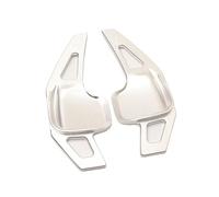 Compatibile con 3 Series per F30 F31 2013-2018 Estensioni per le leve del cambio al volante kit paddles cambio aut(Silver)