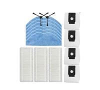 Compatibile Con 360 S8 S8 Plus 2S EZVIZ RE4 Plus RE5 Plus Ricambi Rullo Spazzola Laterale Filtro Hepa Mocio Straccio Sacchetto For La Polvere Robot Aspirapolvere(02)