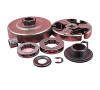 Compatibile con 365 362 371 372 Motosega Gruppo Tamburo Frizione Pezzi di Ricambio Corona pignone ingranaggio a Vite Senza fine rondella Clip Kit Cuscinetto ad Aghi Universale