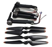Compatibile con 4 pezzi di ricambio for drone KF104 MAX2, braccio motore brushless con elica a lama pieghevole, 4 accessori for ventole, ali in foglia d'acero.