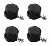 Compatibile con 4 ruote di ricambio for rotelle omnidirezionali mute 40x30x8mm for riscaldatore elettrico dell'olio(Without Brake)