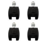 Compatibile con 4 ruote di ricambio for rotelle omnidirezionali mute 40x30x8mm for riscaldatore elettrico dell'olio(With Brake)