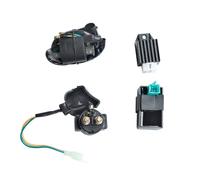 Compatibile Con 50cc 70cc 90cc 110cc Raddrizzatore A Semionda 110 Pacchetto Ad Alta Tensione Per Relè 110 Accensione A Cinque Pin Motocicletta Pit Dirt Bike Regolatore Raddrizzatore