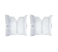 Compatibile con 752387 Setaccio filtro lanugine in plastica bianca, trappola lanugine for asciugatrici IQ500 IQ700 ISensoric(2 PACK)
