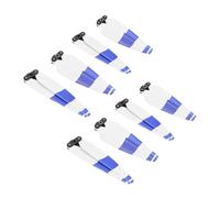 Compatibile con A 3 Propeller 8747F CW CCW girante a sgancio rapido ventola alare accessori di ricambio for elica universale(White Blue 8pcs)