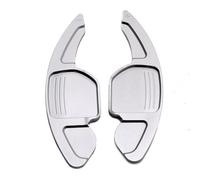Compatibile con A3 A4 2013 2014 2015 Estensione del cambio al volante sportivo in alluminio per auto kit paddles cambio aut(Silver)