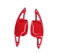 Compatibile con A3 A4 S4 2020-2023 Estensione della leva del cambio al volante dell'auto kit paddles cambio aut(Red)