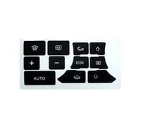 Compatibile Con A3 Per 8P 2003-2012 Cruscotto Per Auto Climatizzatore Riparazione Decalcomania Accessori Auto Kit Sostituzione Adesivi Pannello Comandi