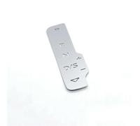 Compatibile Con A3 Per 8V 2013-2019 Console Centrale Pannello Cambio Decorazione Patch Adesivi Per Auto Accessori Per Finiture Interne Adesivi Pannello Comandi(Silver)