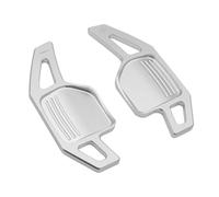 Compatibile con A3 S3 8P 2004-2012 palette del volante dell'auto estensione dello stile del cambio kit paddles cambio aut(Silver)