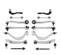 Compatibile Con A4 B8 8K2 A5 A6 4G2 A7 4GA Per Q5 Anteriore Sinistro Destro Sospensione Braccio Di Controllo Kit Giunto Sferico Stabilizzatore Collegamento Tirante Bracci controllo forcella