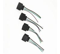 Compatibile Con A4 Per A6 A8 4 Pezzi 4 Pin Bobine Accensione Connettore Spina Cavo Cablaggio Adattatore Kit Accessori 1J0973724 Presa Bobina Accensione