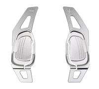 Compatibile con A5 S3 S5 2016-2017 Estensione del cambio al volante in alluminio per auto kit paddles cambio aut(Silver)