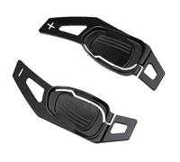 Compatibile con A5 S3 S5 2016-2017 Estensione del cambio al volante in alluminio per auto kit paddles cambio aut(Black)