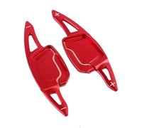 Compatibile con A6 A7 2019 2020 2021 2022 2023 Auto Volante Controllo Paddle Shift Estensione Gear Accessori Styling Auto Universale Picks Paletta Cambio Volante del(Red)
