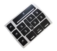 Compatibile con A6 C5 1997 1998 1999 2000 2001 2002 2003 2004, Adesivo per Riparazione Pulsanti Accessori per La Regolazione del Portabicchieri E dei Finestrini Auto Pulsante Adesivi