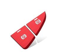 Compatibile con A6 C7 A4 B9 Car Styling Central Handbrake AP Pulsanti Pannelli Decorativi Adesivi Rifiniture Interni Accessori Auto (Modello B 3)