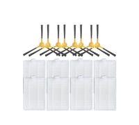 Compatibile con ABIR X5 X6 X8 Genio Navi N600 Robot Aspirapolvere Parti Spazzola Principale Laterale Filtro Hepa Set Mop Accessori di Ricambio(Set 6)