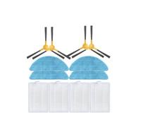 Compatibile con ABIR X5 X6 X8 Genio Navi N600 Robot Aspirapolvere Parti Spazzola Principale Laterale Filtro Hepa Set Mop Accessori di Ricambio(Set 2)