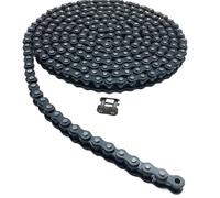Compatibile Con Accessori For Macchinari Industriali - Catena A Rulli In Acciaio Al Carbonio 04B-1 E Connettore For Catena, Passo 6 Mm, Giunzione A Fibbia Mezza/intera(Roller Chain 5M)