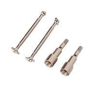 Compatibile Con Accessori Per Parti Di Aggiornamento Universali Per Auto RC Albero Trasmissione Posteriore In Metallo Dogbone Robusto Miglioramento Delle Prestazioni RC Parti Auto