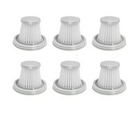 Compatibile con alcuni aspirapolvere portatili, filtro HEPA sostitutivo for uso domestico e in auto, accessorio lavabile for mini aspirapolvere(6 Pcs)
