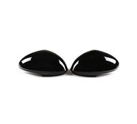 Compatibile Con Alfa Per Romeo Per Giulia 2017 2018 2019-2022 Specchietto Retrovisore Laterale Per Auto Decorare La Copertura Trim Adesivo Accessori Auto Mirror Calotta Tappo Copri(Bright Black)