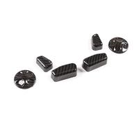 Compatibile Con Alfa Per Romeo Per Giulia Per Stelvio 2017 2018 2019 2020 Interni Sedili Pulsante Di Regolazione Copertura Trim Accessori Auto Componenti interni(Nero)