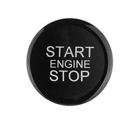 Compatibile con Alfa Per Romeo Per Giulia Per Stelvio 2017 2018 2019 Auto Interni Auto Motore Start Stop Interruttore Pulsante Copertura Trim Sostituisci(C)