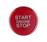 Compatibile con Alfa Per Romeo Per Giulia Per Stelvio 2017 2018 2019 Auto Interni Auto Motore Start Stop Interruttore Pulsante Copertura Trim Sostituisci(color1)