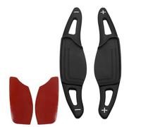 Compatibile Con Alfa Per Romeo Per Giulietta 2011-2020 Per MiTo 2010-2019 Adesivi Per Cambio Cambio Al Volante Dell'auto Estensioni cambio al volante(Black)