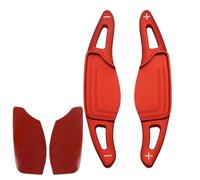 Compatibile Con Alfa Per Romeo Per Giulietta 2011-2020 Per MiTo 2010-2019 Adesivi Per Cambio Cambio Al Volante Dell'auto Estensioni cambio al volante(Red)