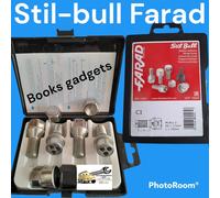 Compatibile con Alfa Romeo Giulia 2016 Kit Bulloni Antifurto Stil-Bull C/Acciaio