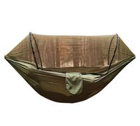 Compatibile con amaca automatica con zanzariera, palo da campeggio for esterni, altalena antiribaltamento in nylon, sedia a dondolo(Army Green)