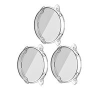 Compatibile con Amazfit GTR 2 Case, Giaogor All-Around Protective TPU Cover Copertina di copertura per protezione per protezione Coperchio Case Compatibile con Amazfit GTR 2 Smartwatch (3 pack-clear+