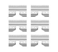 Compatibile Con Andis, Compatibile Con Tosatrici, Lama for Rifinitura A5 | Compatibile Con Oster, Lama for Rifinitura A5 for Animali Domestici, Lama Di Ricambio In Metallo(6pcs Steel blade)