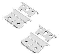 Compatibile Con Andis, GO, GTO, GTX, 04710/04711/ 04775/04850/ 04521/4770/ 04603/74000 Testina Di Ricambio Professionale For Rasoio Elettrico, Adatta For Rifinitore T Outliner(2pcs)