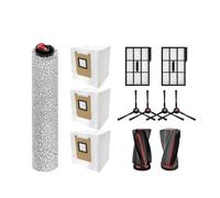 Compatibile Con Anker, Compatibile Con Eufy, Omni E28 / Omni E25 Versione Filtro Rullo Aspirapolvere Spazzola Laterale Panno Sostituzione Del Sacchetto for La Polvere(12 pcs Set)