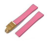 Compatibile con anse di larghezza compresa tra 16 mm e 22 . Il cinturino in fluorogomma a sgancio rapido è disponibile in più misure viene fornito una chiusura a farfalla(Pink Gold Buckle,20mmx16mm)