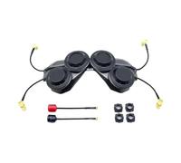 Compatibile con antenna Mjolnir Pro/antenna Maple Leaf 5.8G, compatibile occhiali DJI FPV V1/V2 Crossing Drone COMBO Tre generazioni Thor(Black Set 7)