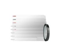 Compatibile con Anycubic, protezione schermo 5 pezzi M5S/M5S Pro | Display da 10,1 pollici, strato protettivo in PET, copertura dello schermo trasparente(With Masking Tape)