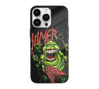 Compatibile con Apple, compatibile con iPhone 14 Pro, custodia in vetro stampato 14 Pro Max, Ghostbusters Slimer