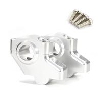 Compatibile Con Aprilia Per ETV 1000 Per Caponord 2001-2007 Moto Riser Manubrio 22 Mm Offset 7/8 Spostati Indietro Per Montaggio Per Verso L'alto Riser Manubrio Riser manubrio moto(Matte Silver)