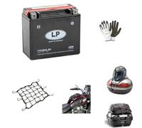 COMPATIBILE CON ARLEY AVIDSON FXDX Dyna Super Glide Sport 1450 1999 A 2003 BATTERIA LP YTX20HL-BS GIA'PRONTA E CARICA ALL'USO BATTERIE AGM SENZA MANUTENZIONE 18 AMPERE 12 VOLT 175X87X155MM CCA310A
