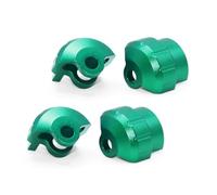 Compatibile Con ARRMA 1/7 1/8 RC Auto Parti Upgrade 4 Tappi Protettivi Per Ammortizzatori In Lega Di Alluminio RC Parti Auto(Green)