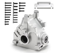 Compatibile Con ARRMA 1/8 6S Per KRATON Per SENTON Per TALION Per Parti Di Automobili RC Senza Limiti Custodia Per Cambio In Lega Alluminio RC Parti Auto(Silver)