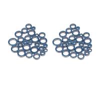 Compatibile Con Arrma Big Per Rock Per Typhon Per Granite Per Senton 3S Per BLX 1/10 RC Auto Parti Di Aggiornamento 52 Pezzi Kit Cuscinetti Sigillati RC Parti Auto