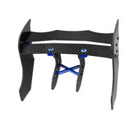 Compatibile Con ARRMA F1 Per LIMITLESS 1/7 RC Auto Parti Di Aggiornamento Modello In Fibra Carbonio Regolare L'ala Spoiler Ala Coda 1 Set RC Parti Auto(Blue)