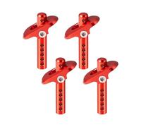 Compatibile Con ARRMA For Felony For Street Bash Per Muscle Car 1/7 RC Auto Parti Di Aggiornamento Auto In Lega Di Alluminio Borsette Colonna RC Parti Auto(Red)